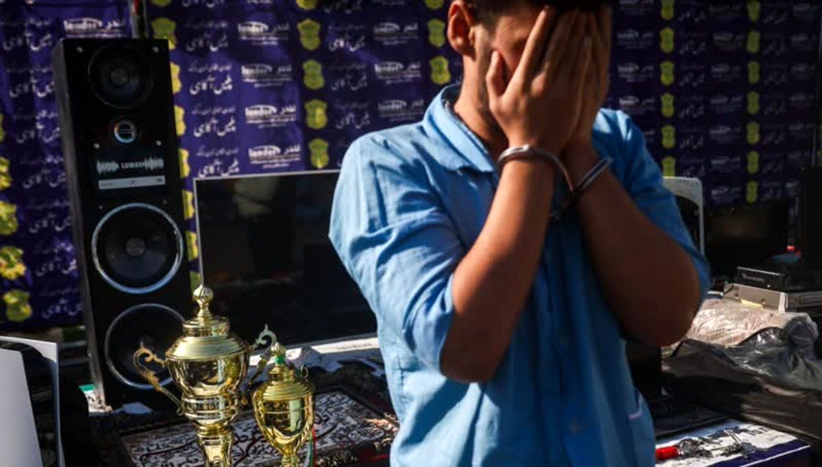 بازداشت سارقی که پس از ۱۰ سال از زندان آزاد شد