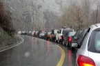 بارش باران و مه گرفتگی در جاده‌های شمالی و غربی کشور