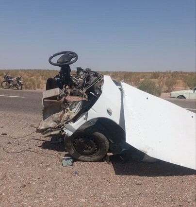 تصادف شاخ به شاخ دو پراید؛ ۳نفر جان باختند