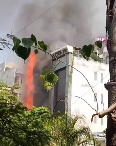 مرگ ۱۳ تبعه خارجی در آتش سوزی یک هتل در هند