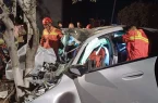 تصادف مرگبار در بزرگراه همت تصادف مرگبار در بزرگراه همت