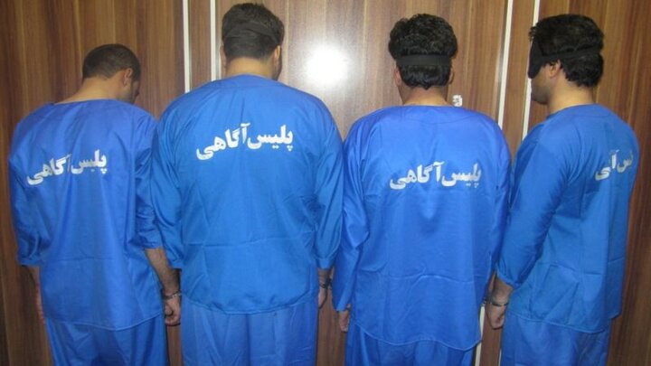 ۴ متهم در دام کارآگاهان پلیس آگاهی گیلان