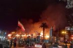 آتشسوزی در گرگان؛ ۱۰۰ مغازه در آتش سوختند