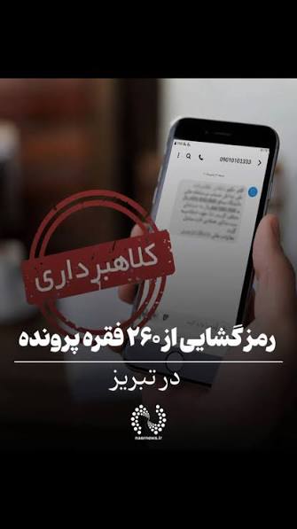 رمز گشایی از ۲۶۰ فقره پرونده کلاهبرداری در تبریز