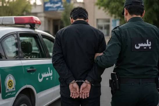 فرار ناکام سارق موتورسیکلت در خیابان ایرانزمین