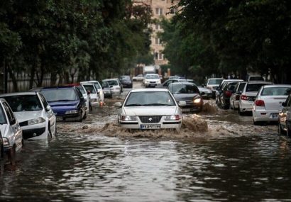 سیلاب در رشت